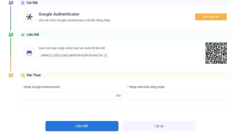 k&iacute;ch hoạt 2fa sodo66